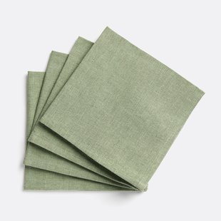 Set van 4 katoenen servetten, Navao