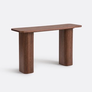 Essenfineer wandtafel met walnootbeits, Latti