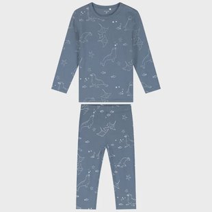 Prénatal peuter pyjama zeehond rib