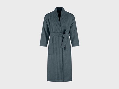 Yumeko Badjas velours pebble blue 100% biologisch katoen, velours