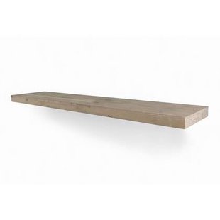 Woodbrothers Zwevende wandplank gebruikt steigerhout 100x20cm