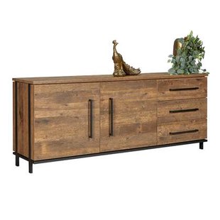 Dressoir Middelburg - Bruin|Hout - Noten - MDF