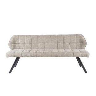 Hoyz Collection - Eetkamerbank Raster - Boucle Zandkleur