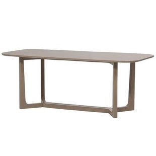 WOOOD Ferion Eettafel - Mango Hout - Mud - 76x180x90