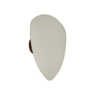 QAZQA Design wandlamp beige organisch 32cm 2-lichts - Pulley