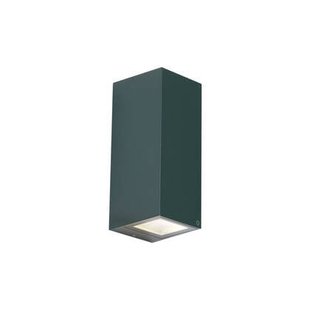 QAZQA Moderne wandlamp donkergroen 2-lichts GU10 70mm IP54 - Baleno