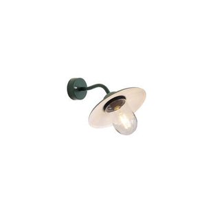 QAZQA Buitenwandlamp donker groen IP44 - Munich