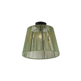 QAZQA Japandi buiten plafondlamp met groen touw IP54 - Jayla