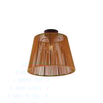 QAZQA Japandi buiten plafondlamp met oranje touw IP54 - Jayla