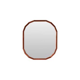 Tikamoon - Spiegel in massief palissanderhout 80x70 cm Jade