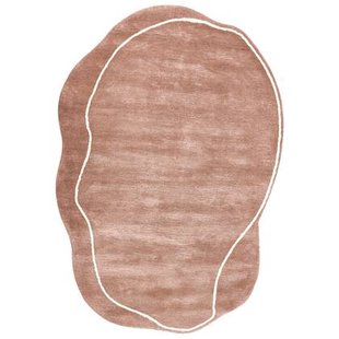 Beliani - DERA - Vloerkleed - Bruin - 160 x 230 cm - Viscose