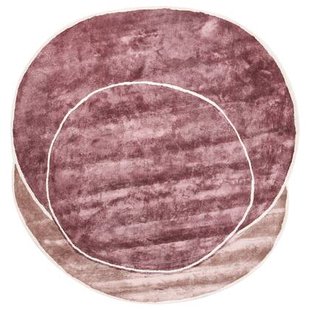 Beliani - KANRACH - Vloerkleed - Roze - 200 x 200 cm - Viscose