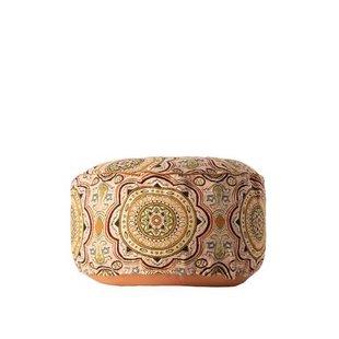 Sissy-Boy Multicolour poef met print