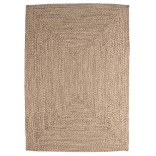 Boho&me Vloerkleed katoen - Joy beige|wit - 240x340 cm