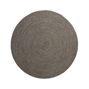 Boho&me Rond vloerkleed katoen - Joy blauw - 120 cm