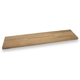 Badplank eiken klei recht 70 x 20 cm - 25 mm