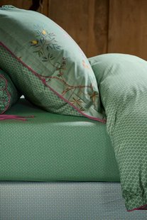Pip Studio Hoeslaken Twinkle Star Groen 160x200cm