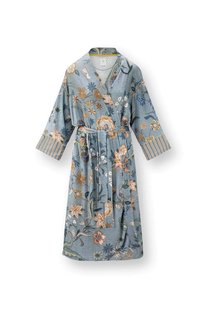Pip Studio Noa Kimono Safari Bloom Blauw XL