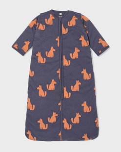 HEMA Slaapzak met afneembare mouwen katoen 3.0tog honden antraciet (antraciet)