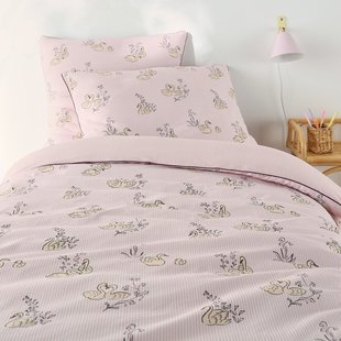 Kinderdekbedovertrek 50% gerecycled katoen, SWAN