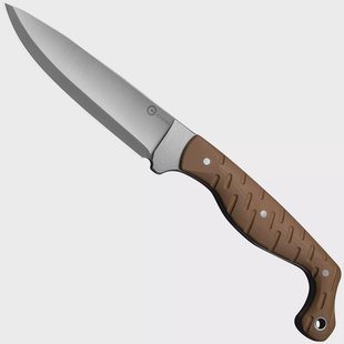 Civivi MDRN Hunter C23078-2 Satin Nitro-V, Brown G10, jachtmes, Kyle Lamb design