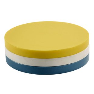Valerie Objects Three Circles Snijplank Yellow/White/Blue