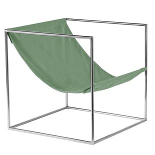 Valerie Objects Solo Seat Fauteuil Chroom Green