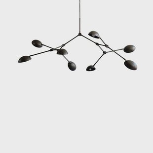 Drop kroonluchter brons 101 COPENHAGEN - Woonkamer - Modern - Metaal - Meerdere lampen