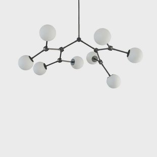 Drop Bulp kroonluchter mini grijs 101 COPENHAGEN - Woonkamer - Modern - Glas - Meerdere lampen