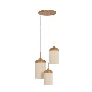 Light & Living Hanglamp Danialo - Bruin - Ø35x32cm