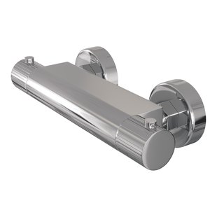 Brauer Stripe opbouw douche thermostaatkraan chroom