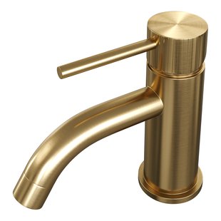 Brauer Stripe opbouw fonteinkraan goud geborsteld PVD