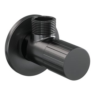 Brauer Stripe hoekstopkraan gunmetal geborsteld PVD