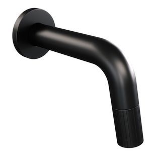 Brauer Stripe inbouw fonteinkraan inkortbaar mat zwart