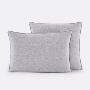 Kussensloop, katoenen chambray flanel, Clara