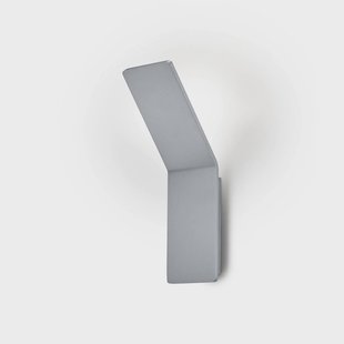 Knapstein Ava LED wandlamp, mat nikkel, aluminium, 1-lamp