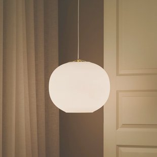 DFTP by Nordlux Navone hanglamp, wit, glas, Ø 40 cm, 1-lamp