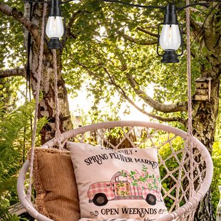 Lamkur LED lichtketting Garlands, lengte 1000 cm, zwart, 10-lamps.