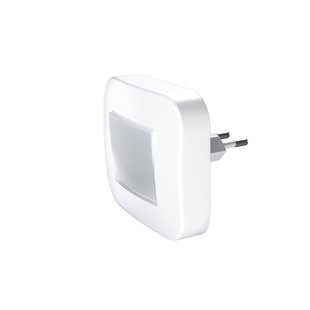 OSRAM LED-stopcontactnachtlampje LUNETTA HALL wit kunststof