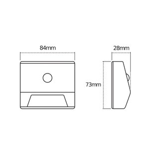 OSRAM nachtlampje NIGHTLUX STAIR, zilver Sensor Batterij IP54