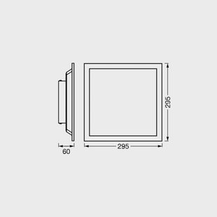 OSRAM SMART+ WiFi LED paneel PLANON MAGIC, wit 30 cm RGB CCT