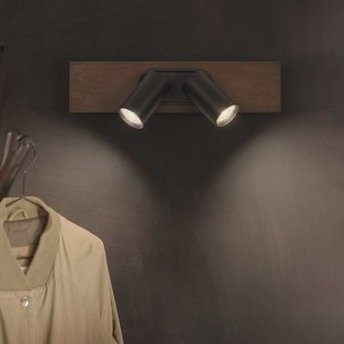 OSRAM plafondspot MERCURY zwart 2-spot GU10-LED 927 dimbaar