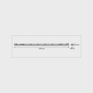 OSRAM vochtbestendige lamp SUBMARINE 156 cm 1 x 19 W G13-LED IP65