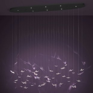 EGLO Stars Of Light LED hanglamp Adrados, ovaal, 8-lamps.