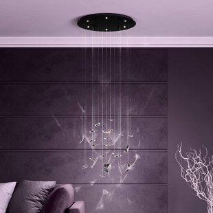 EGLO Stars Of Light LED hanglamp Adrados, rond, 6-lamps.