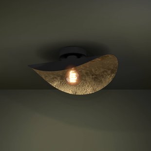 EGLO Stars Of Light plafondlamp Saceda, zwart/goud