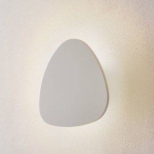 Bover Tria 02 LED wandlamp, wit, 27 cm dimbaar