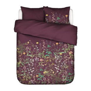 Essenza Augustina Dekbedovertrek 240 x 220|220 cm - Mauve Wine