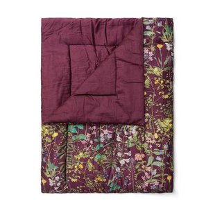 Essenza Augustina Sprei 150x200 cm - Mauve Wine