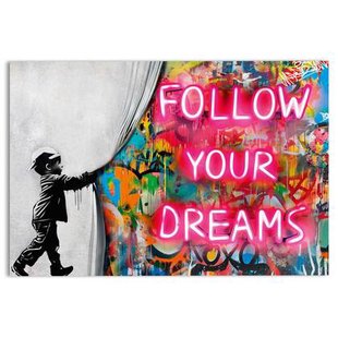 Reinders - Surprise Wall - Glasschilderij 116x78 cm - Bont